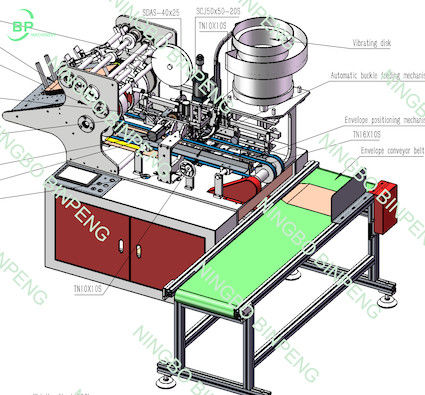 품질  Kraft Envelope Clasp Inserting And Hole Punching Machine BP001 made in china 공장