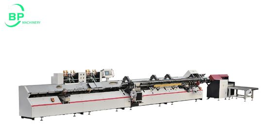 품질  Automatic Notebook Back Spine Strip Wrapping Machine BPBB30L2F With Dual Cover Feeder and cold glue or hot glue functions for high school notebooks binding 공장